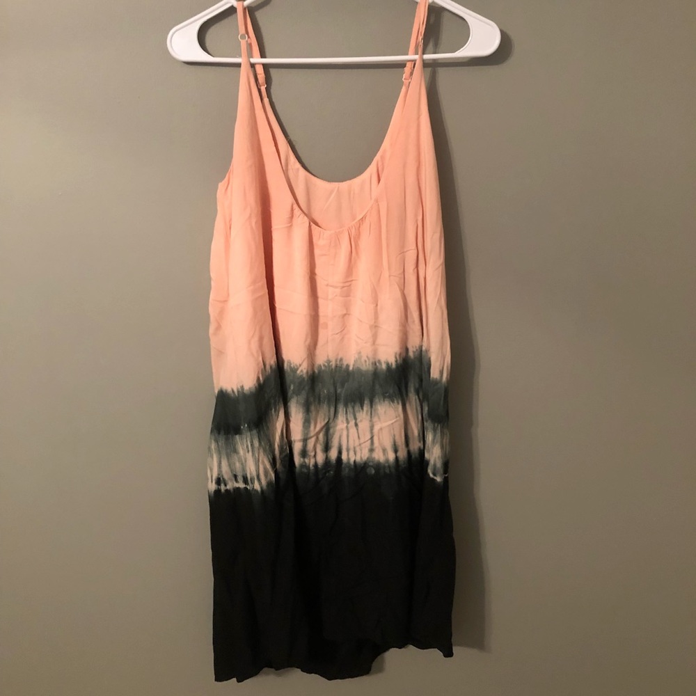 Multi-Colored tie-died dress